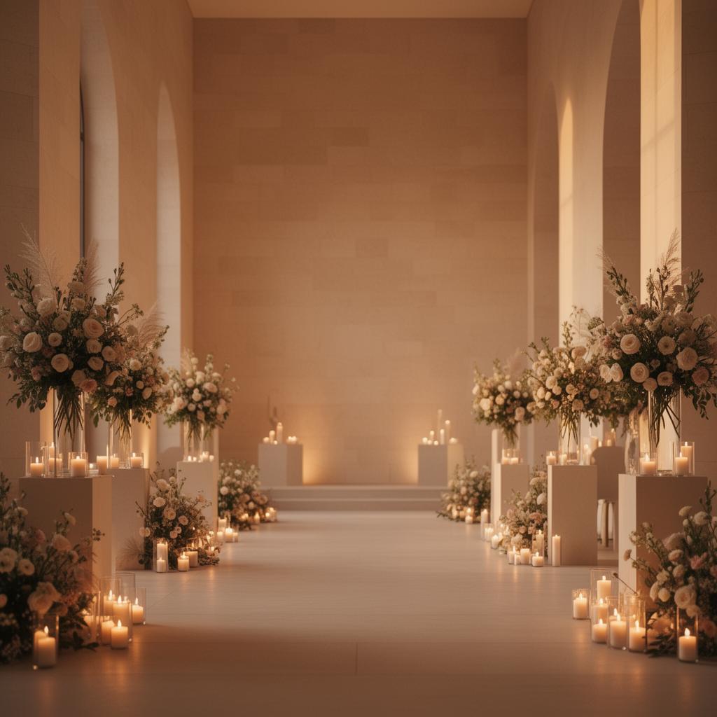 Visionary event space with architectural lighting